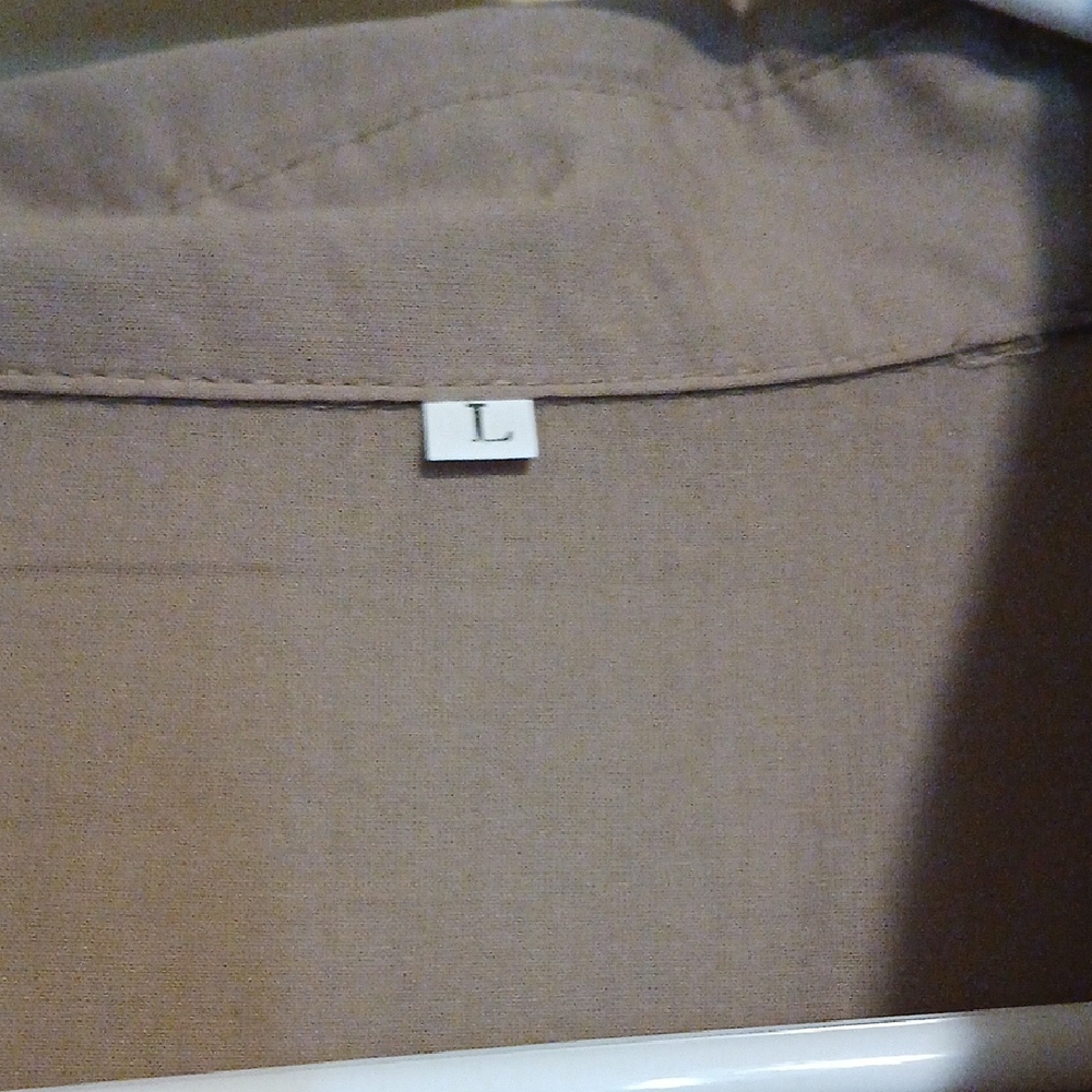 Men's Brown Short Sleeve Shirt - Picture 3 of 4